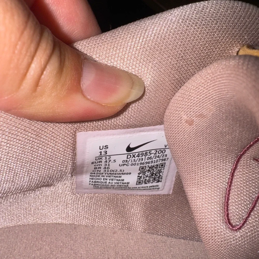 Nike Zoom Freak 5 Fossil Stone Sz 13